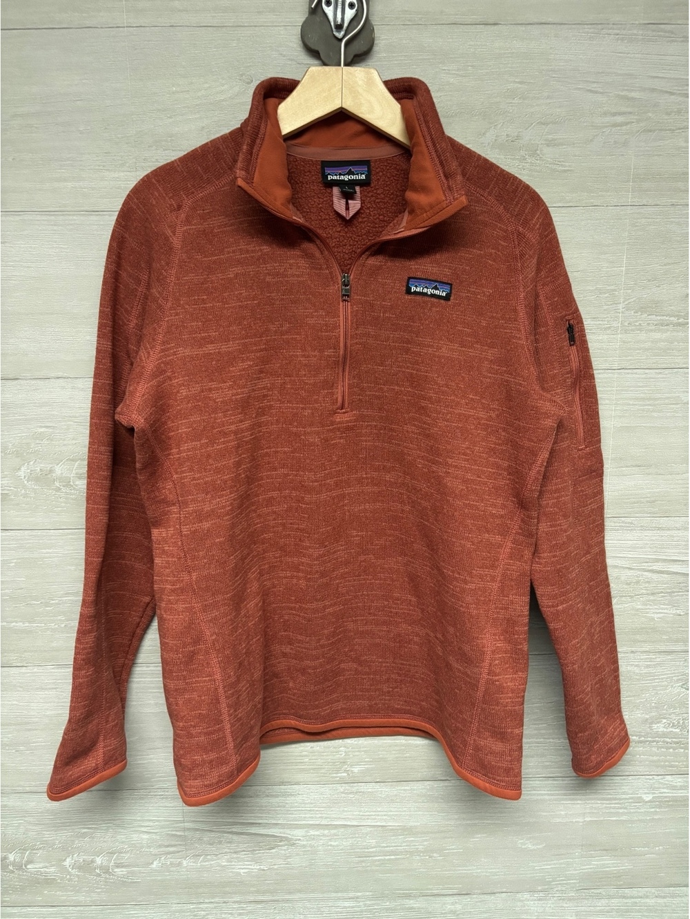 * | Patagonia | 1/4 zip. Size L.